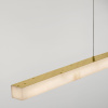 Bílé závěsné LED světlo Nova Luce Vaster 120 cm se zlatým zavěšením -fv-interier-25