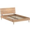Dubová postel Vipack Forrest 140 x 200 cm