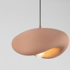 Terakotově oranžové závěsné světlo Nova Luce Bambel 40 x 32 cm -fv-interier-25