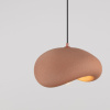 Terakotově oranžové závěsné světlo Nova Luce Bambel 40 x 32 cm -fv-interier-25