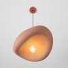 Terakotově oranžové závěsné světlo Nova Luce Bambel 40 x 32 cm -fv-interier-25
