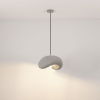 Šedé závěsné světlo Nova Luce Bambel 40 x 32 cm -fv-interier-25