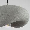 Šedé závěsné světlo Nova Luce Bambel 40 x 32 cm -fv-interier-25