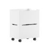 Set dvou bílých dřevěných boxů Vipack Forrest 40 x 57 cm