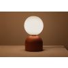 Červená kovová stolní lampa Micadoni Ely -fv-interier-25