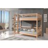 Dřevěná dvoupatrová postel Vipack Forrest 90 x 200 cm -fv-interier-25