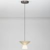 Světle béžové závěsné LED světlo Nova Luce Baris 22 cm -fv-interier-25