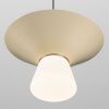 Světle béžové závěsné LED světlo Nova Luce Baris 22 cm -fv-interier-25