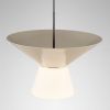 Světle béžové závěsné LED světlo Nova Luce Baris 22 cm -fv-interier-25
