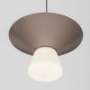 Světle hnědé závěsné LED světlo Nova Luce Baris 22 cm -fv-interier-25