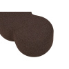 Hnědý bouclé taburet Umbo 88 x 50 cm -fv-interier-25