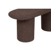 Hnědá bouclé lavice Rull 130 cm -fv-interier-25