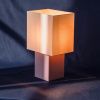Růžová dřevěná stolní lampa Zam -fv-interier-25