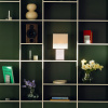 Růžová dřevěná stolní lampa Zam -fv-interier-25