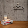 Béžovošedá plastová nabíjecí stolní LED lampa Oblong -fv-interier-25