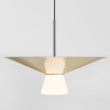 Světle béžové závěsné LED světlo Nova Luce Baris 38 cm -fv-interier-25