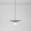 Světle hnědé závěsné LED světlo Nova Luce Baris 38 cm -fv-interier-25