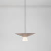 Světle hnědé závěsné LED světlo Nova Luce Baris 38 cm -fv-interier-25