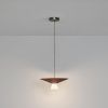 Hnědé závěsné LED světlo Nova Luce Baris 38 cm -fv-interier-25