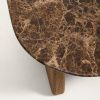 Hnědý mramorový odkládací stolek Kave Home Pirita 71 x 70 cm -fv-interier-25