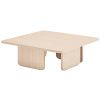 Dřevěný konferenční stolek Teulat Arq 100 x 100 cm