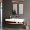 Černé kovové nástěnné LED světlo Nova Luce Endo 82 cm -fv-interier-25