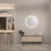 Bílé závěsné zrcadlo s LED osvětlením Nova Luce Onar 58 cm -fv-interier-25