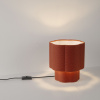 Hnědočervená stolní lampa Nova Luce Bloosy -fv-interier-25