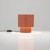 Hnědočervená stolní lampa Nova Luce Bloosy -fv-interier-25
