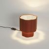 Hnědočervená stolní lampa Nova Luce Bloosy -fv-interier-25