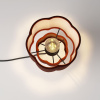 Hnědočervená stolní lampa Nova Luce Bloosy -fv-interier-25