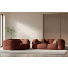 Terakotově oranžová čalouněná trojmístná pohovka Cosmopolitan Design Loretto 210 cm -fv-interier-25