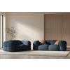 Tmavě modrá čalouněná trojmístná pohovka Cosmopolitan Design Loretto 210 cm -fv-interier-25