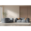 Šedá čalouněná trojmístná pohovka Cosmopolitan Design Loretto 210 cm -fv-interier-25