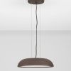 Hnědé kovové závěsné LED světlo Nova Luce Felicia 45 cm -fv-interier-25