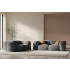 Šedá sametová trojmístná pohovka Cosmopolitan Design Loretto 210 cm -fv-interier-25