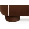 Tmavě červená čalouněná lavice MARINA 121 cm -fv-interier-25