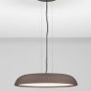 Hnědé kovové závěsné LED světlo Nova Luce Felicia 60 cm -fv-interier-25