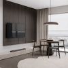 Hnědé kovové závěsné LED světlo Nova Luce Felicia 60 cm -fv-interier-25