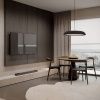 Černé kovové závěsné LED světlo Nova Luce Felicia 60 cm -fv-interier-25
