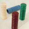 Žluto-modrý set dřevěné slánky a pepřenky Suli -fv-interier-25