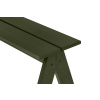 Zelená dřevěná zahradní lavice Navo 120 cm -fv-interier-25