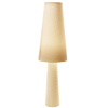 Bílá bouclé stojací lampa Bizzotto Radha 120 cm