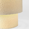 Bílá bouclé stolní lampa Bizzotto Radha -fv-interier-25