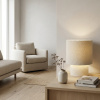 Bílá bouclé stolní lampa Bizzotto Radha -fv-interier-25