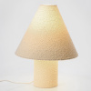 Bílá bouclé stolní lampa Bizzotto Radha -fv-interier-25