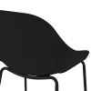 Černá plastová barová židle Toby 95 cm -fv-interier-25