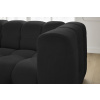 Černá čalouněná trojmístná pohovka Cloud 232 cm -fv-interier-25