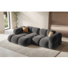 Šedá sametová rohová pohovka Cosmopolitan Design Loretto 250 cm, levá -fv-interier-25