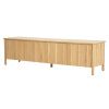 Dubový TV stolek Jake 183 x 47 cm